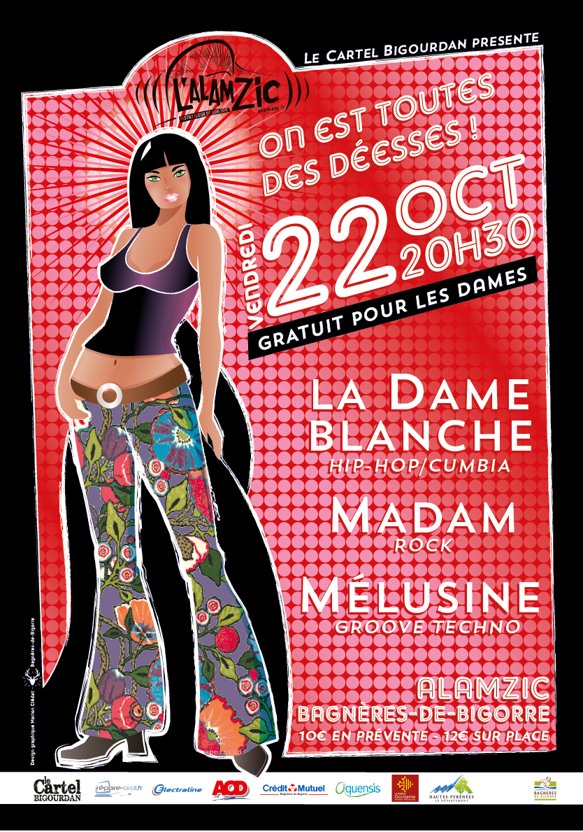 Illustration affiche Alamzic octobre rose