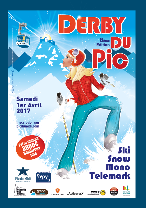Création de l'affiche derby du Pic 2017